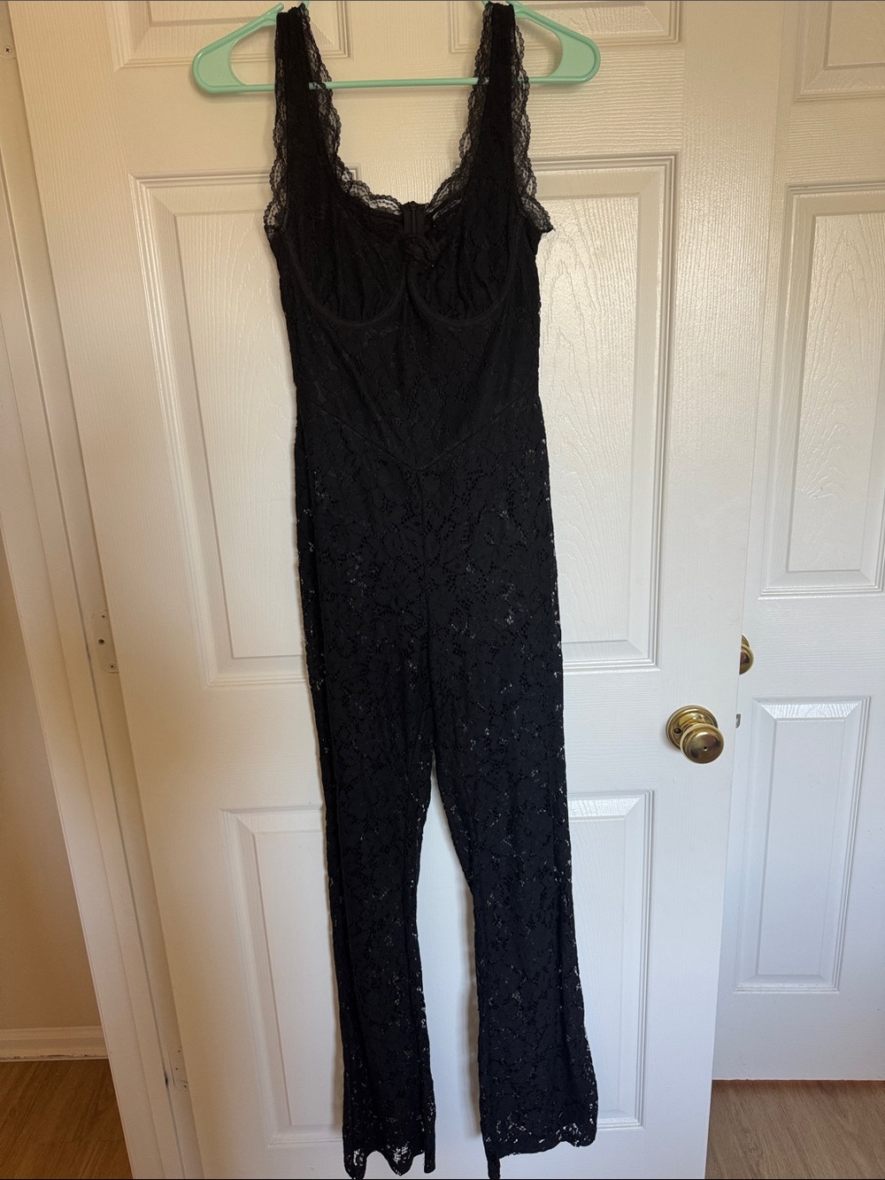 Black Lace Jumpsuit - Women Pants & Jumpsuits